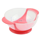 Baby Learning Dishes With Suction Cup Assist Food Bowl Temperature Sensing Spoon Baby Tableware A10216