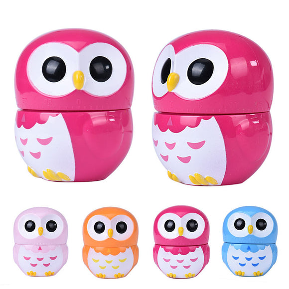 Owl Timer Kitchen 60 Minute Cooking Mechanical Home Decoration ##