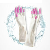 2016 Long Sleeve latex Kitchen Wash Dishes Dishwashing Gloves House Cleaning Free Shipping