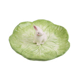 Easter Day Bunny Rabbit Shape Bowl Tableware Ceramic Salad Plate Kids Decoration