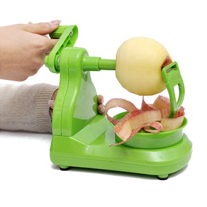 1PC Apple Peeler Stainless Steel Fruit Peeler Slicing Machine Pear Apple Peeled Useful Kitchen Cutter Knives Accessories