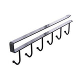 Iron Kitchen Storage Rack Cupboard Hanging Hook Shelf Dish Hanger Chest Storage Shelf Bathroom Organizer Holder