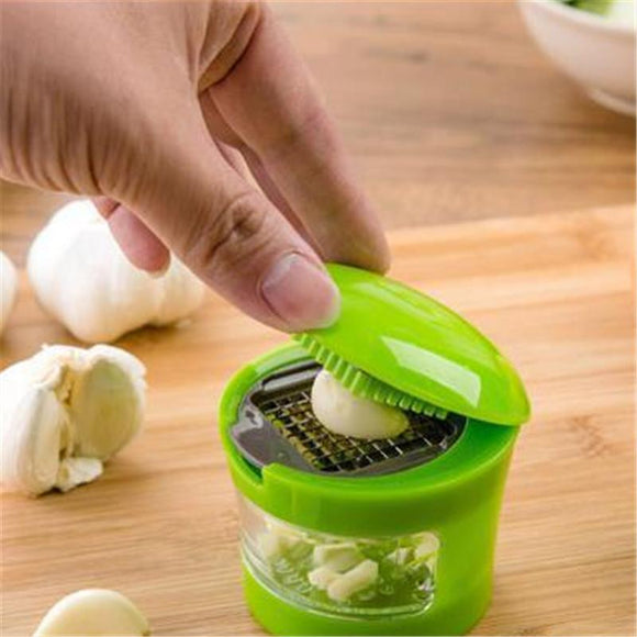 Press Garlic Slicer Presser Chopper Grinder Kitchen Tool GarlicPress Crusher