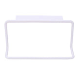 PP Plastic Towel Rack Hanging Holder Cupboard Kitchen Cabinet Bathroom Towel Rack Cupboard Hanger Rangement