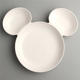 2016 NEW Melamine Baby Infant Cute Feeding Plate Fruit Dishes Kids Color Child Tableware Set Best Gift